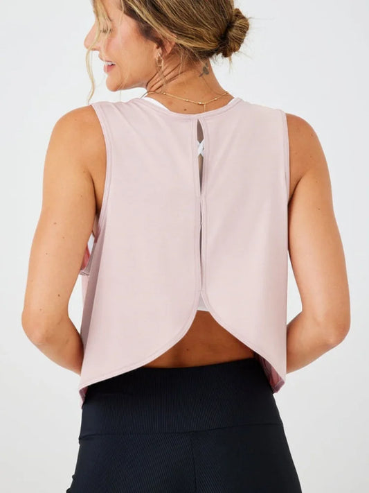 Camiseta sin Mangas de Yoga