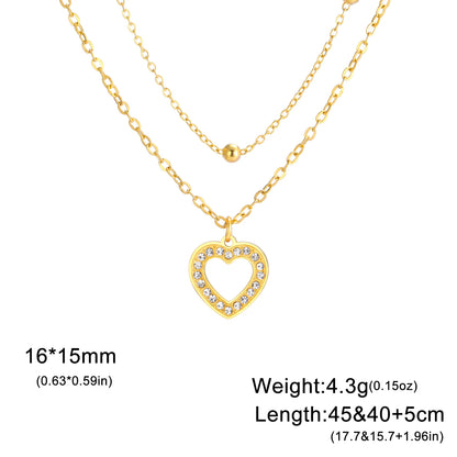 Collar Con Doble Cadena