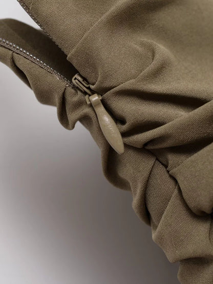 Falda Corta de Cintura Media