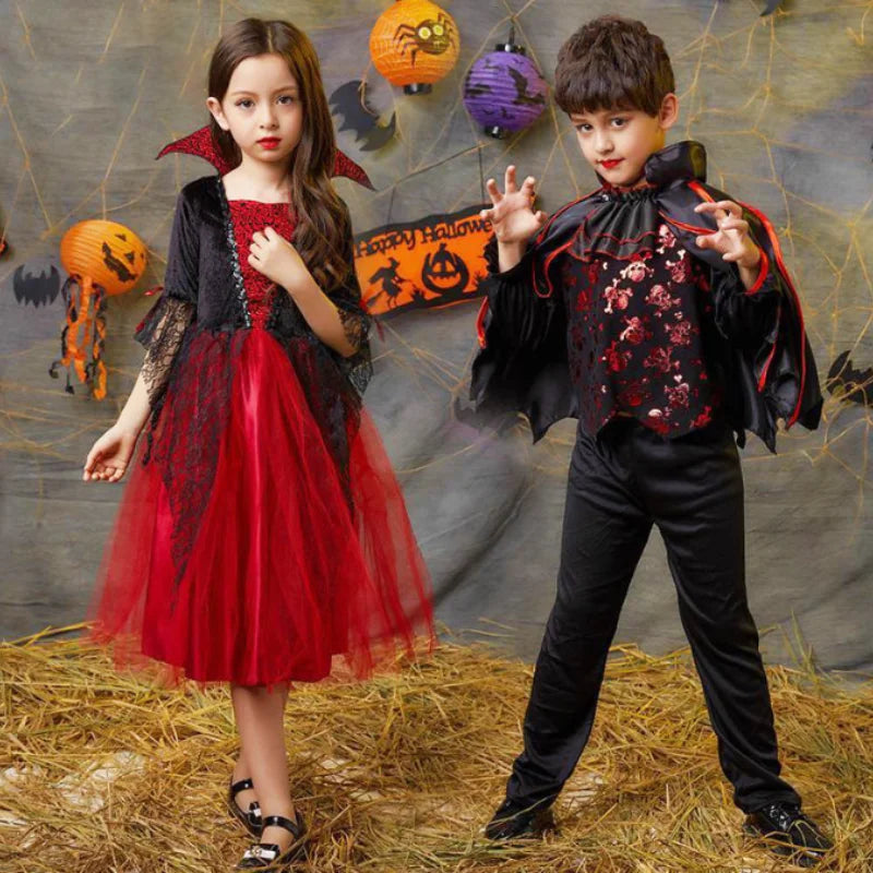 Disfraz de Vampiresa para Niñas