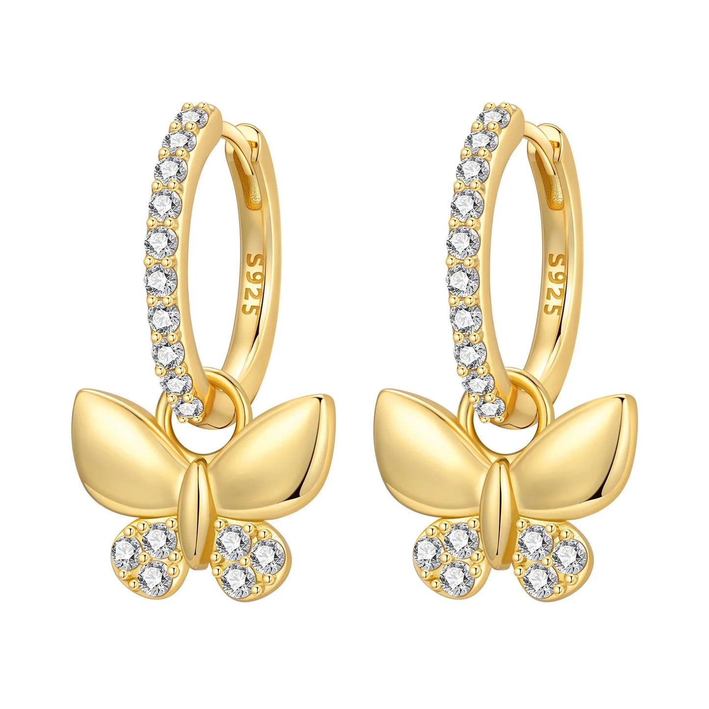 Pendientes De Mariposa