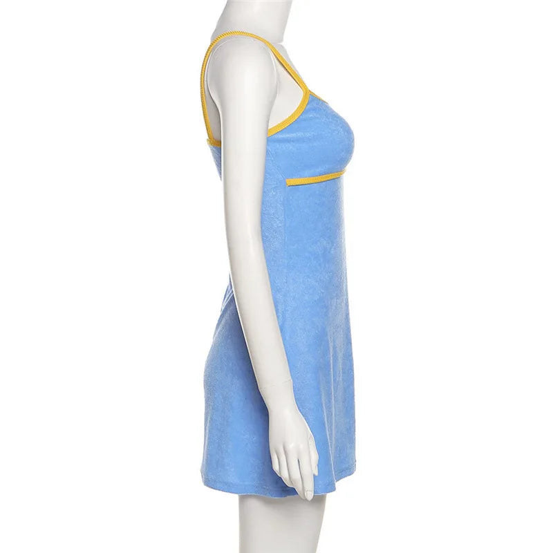 Vestido Ajustado Sin Mangas