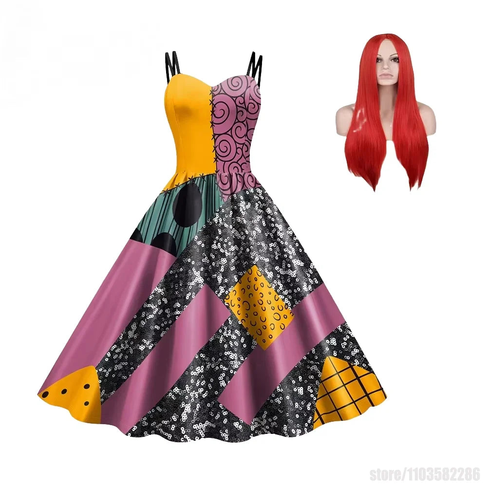 Vestido de Halloween de Sally