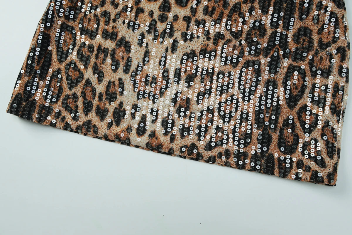 Falda Corta de Lentejuelas