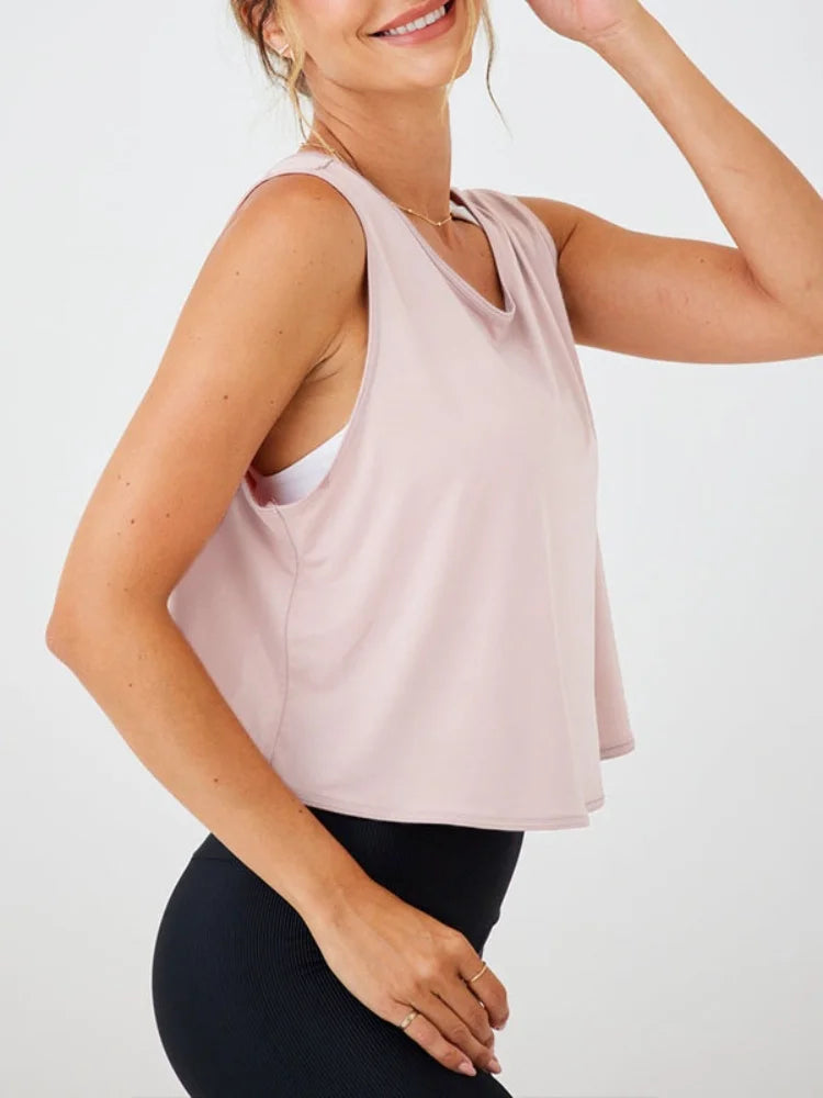 Camiseta sin Mangas de Yoga