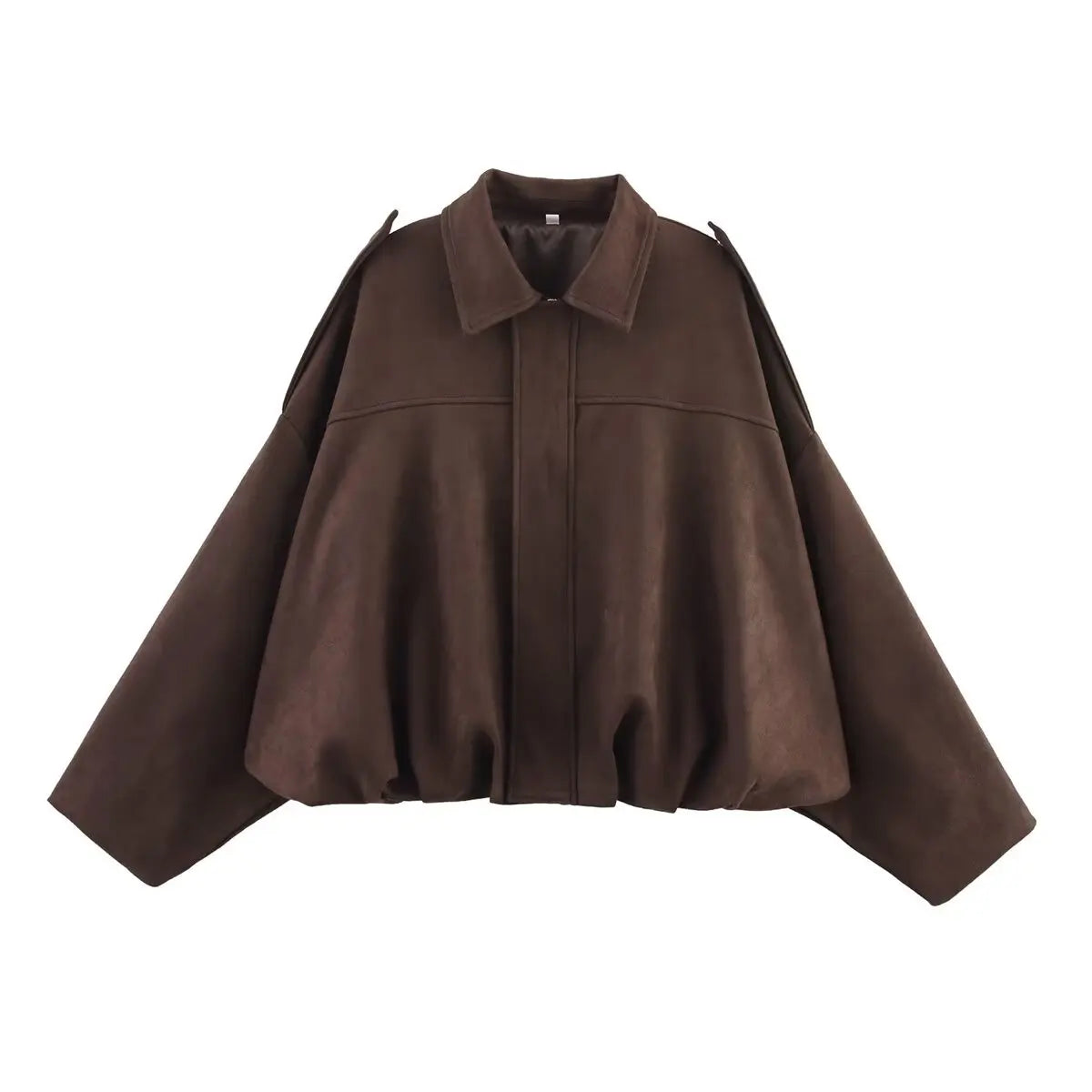 Chaqueta con Textura de gamuza