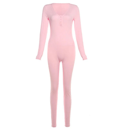 Mono de Cuello Bajo con Botones