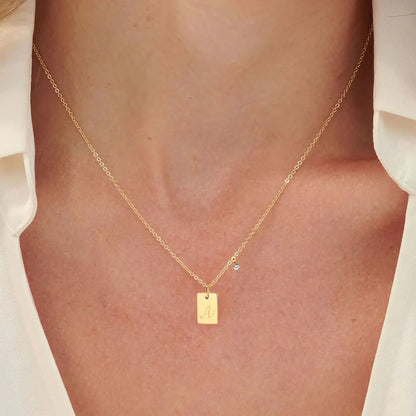 Collar Con Inicial