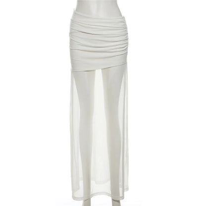 Falda Larga de Malla