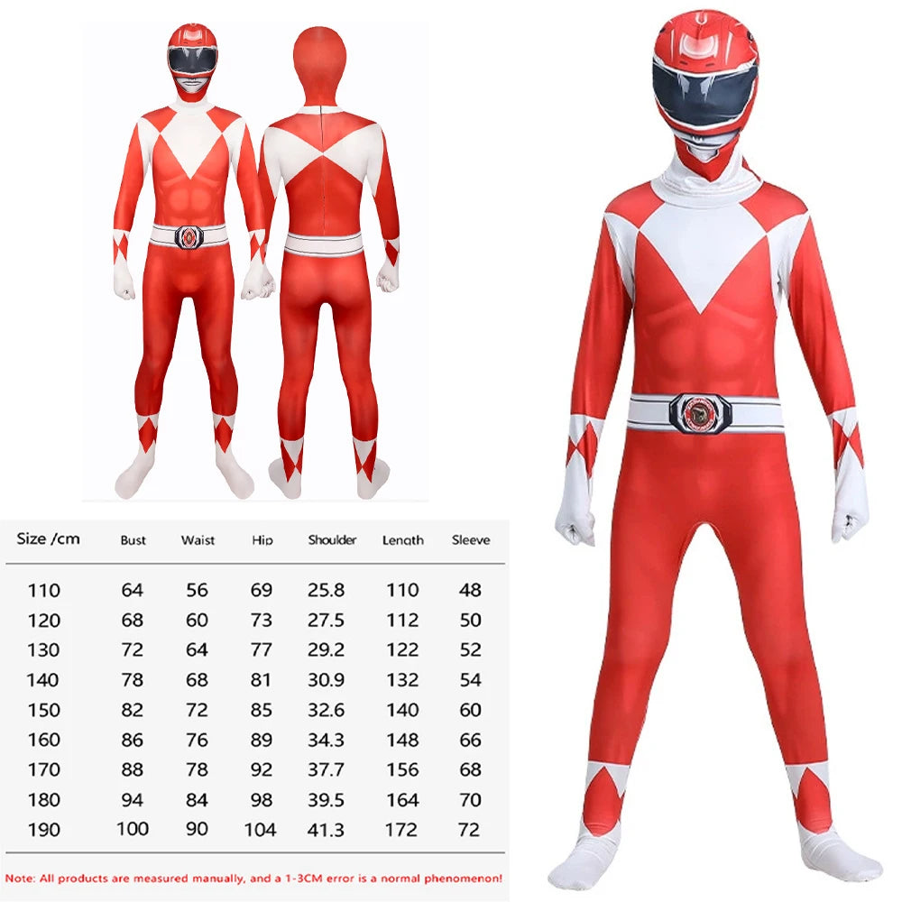 Disfraz de Power Rangers