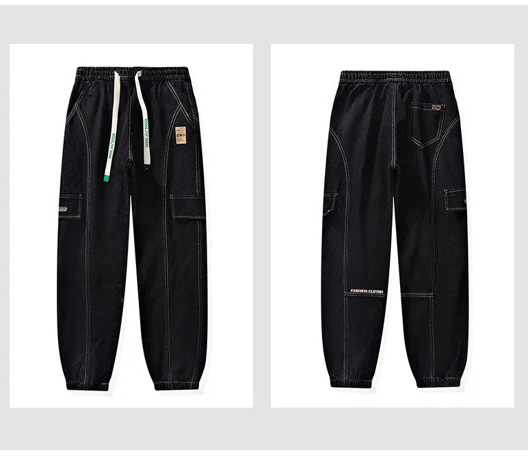 Pantalón de estilo Hip Hop con cintura elástica