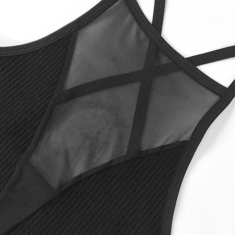 Camisola de malla Bralette