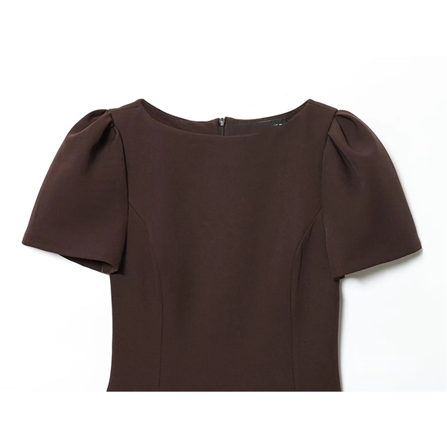 Minivestido Elegante De Manga Corta