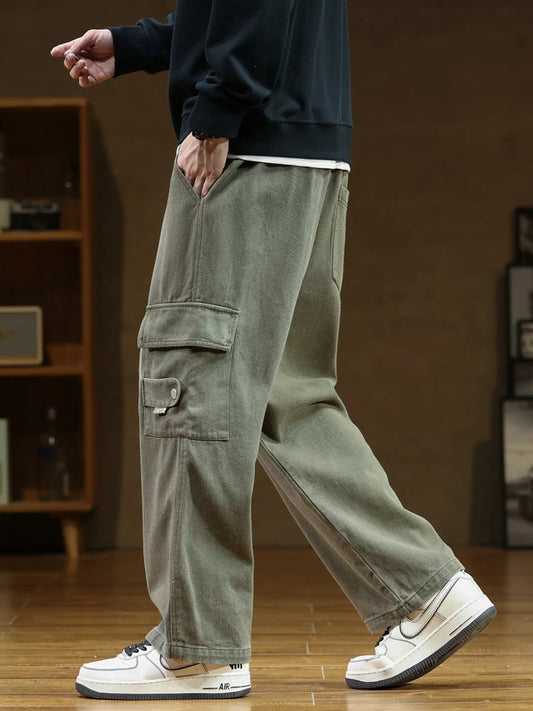 Pantalon Cargo Multibolsillos