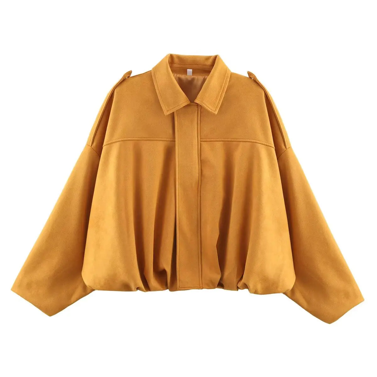 Chaqueta con Textura de gamuza