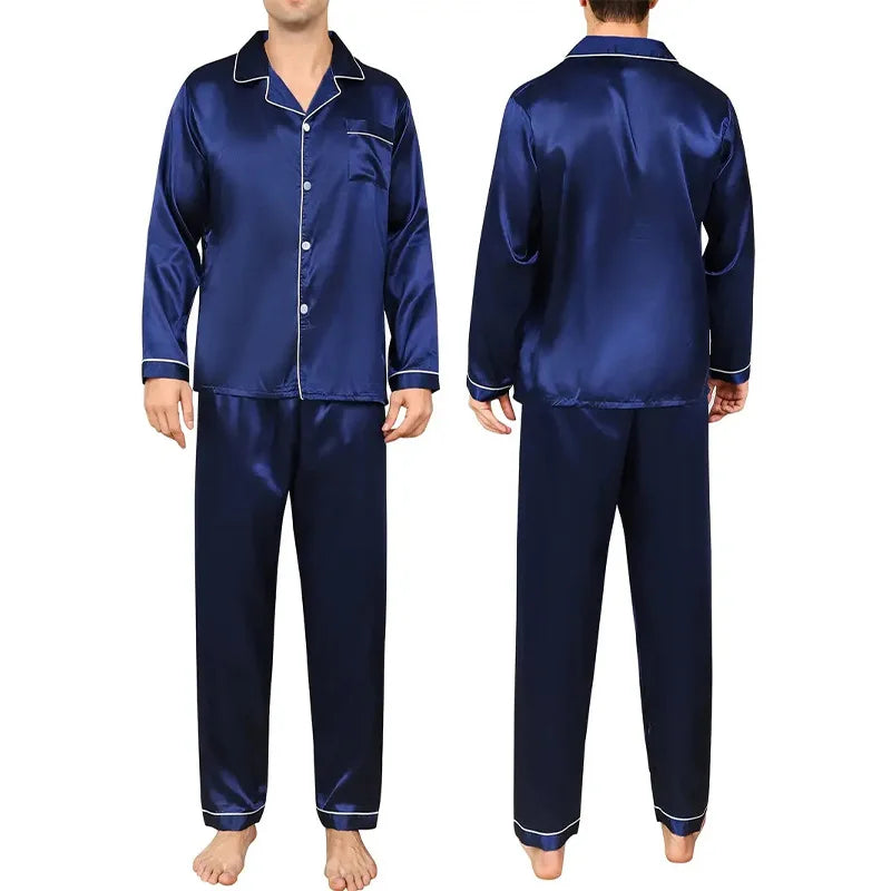 Pijama Lisa de Manga Larga