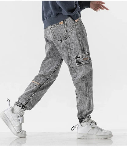 Pantalón de estilo Hip Hop con cintura elástica