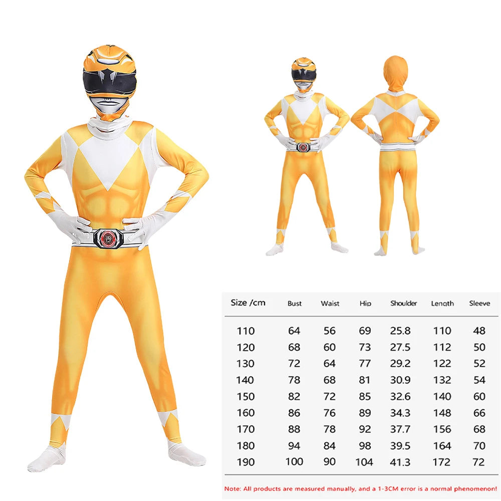Disfraz de Power Rangers