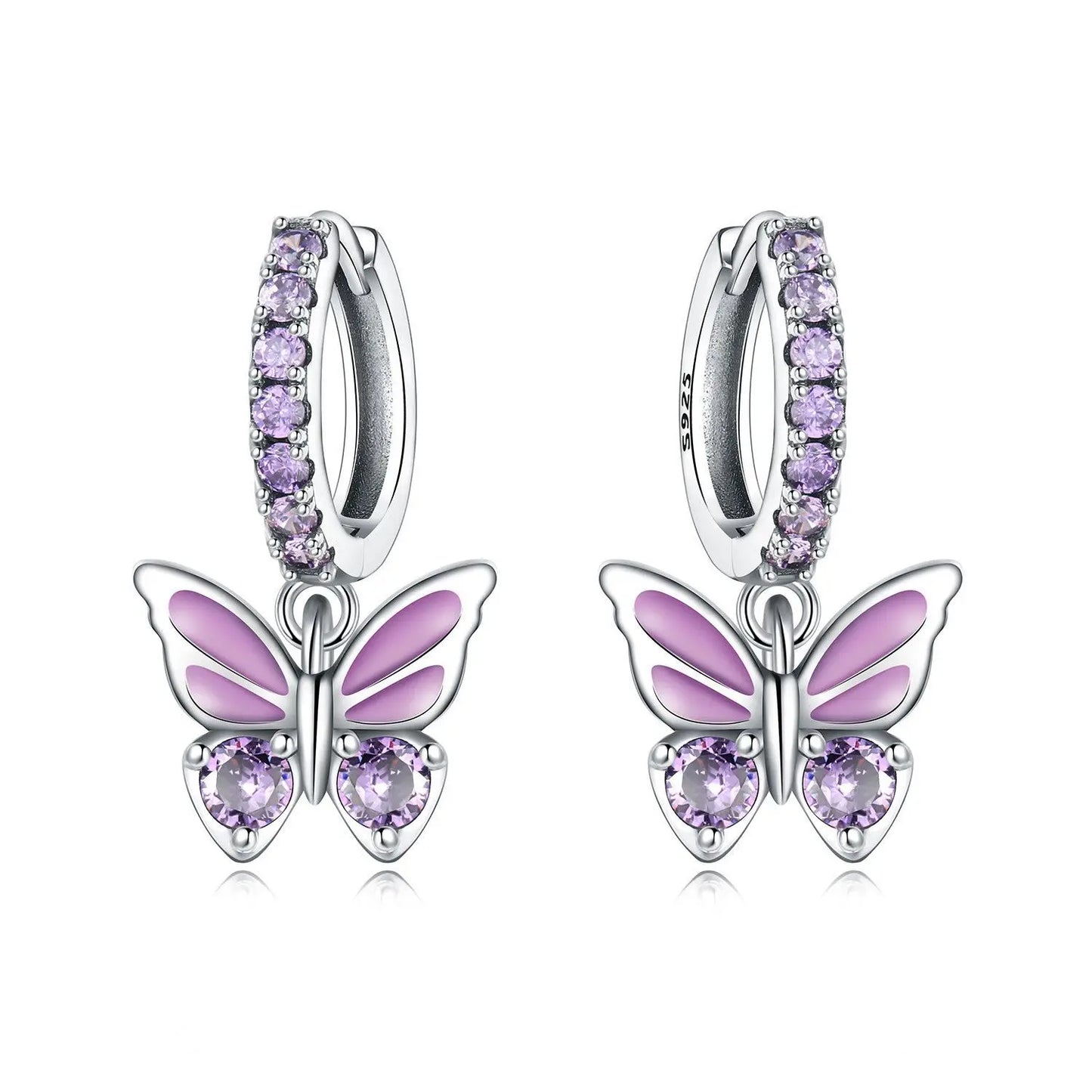 Pendientes De Mariposa