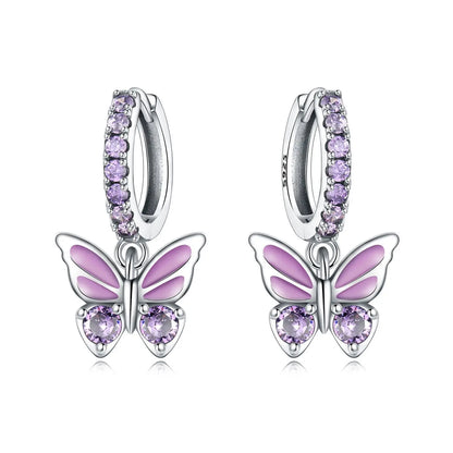 Pendientes De Mariposa