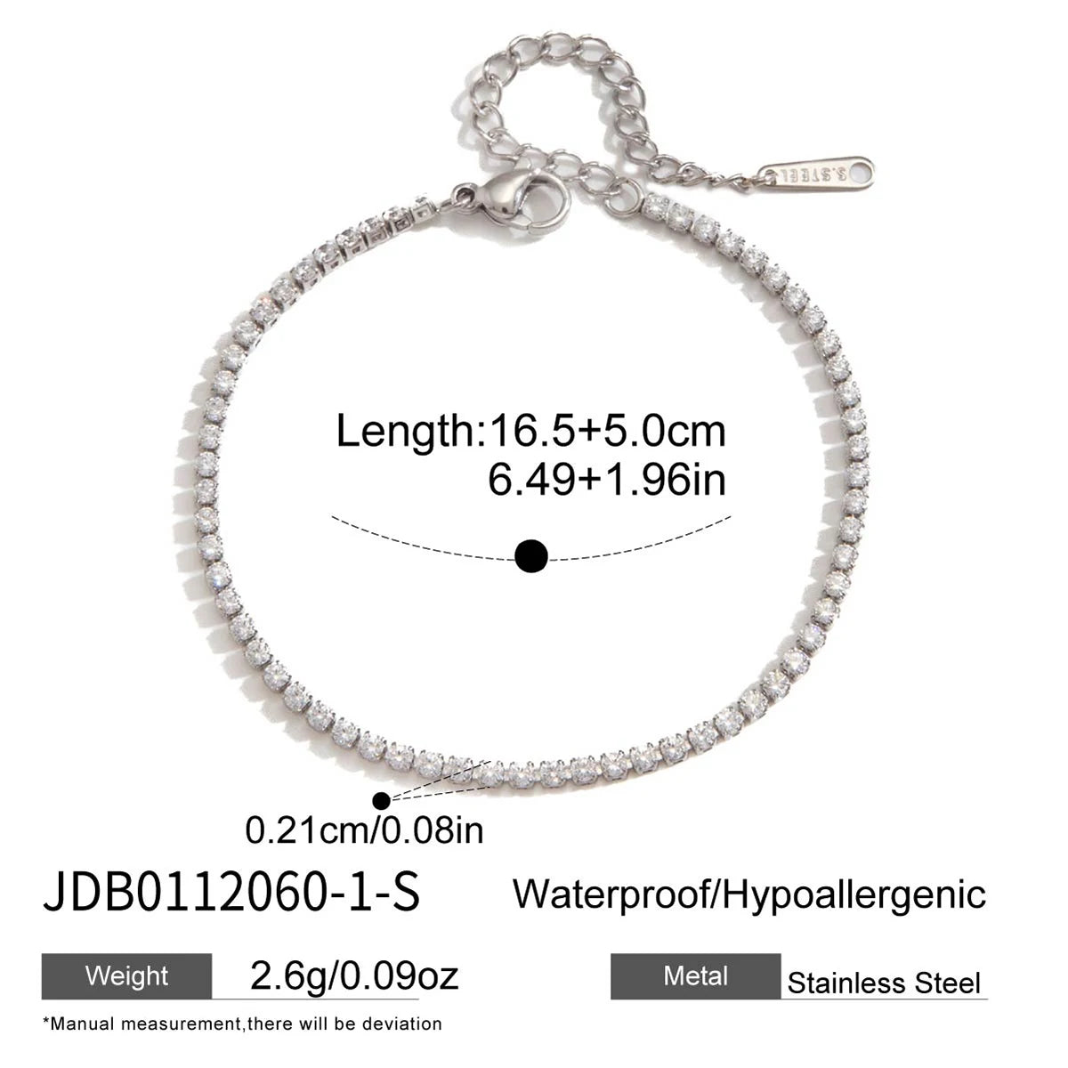 Pulseras de acero inoxidable