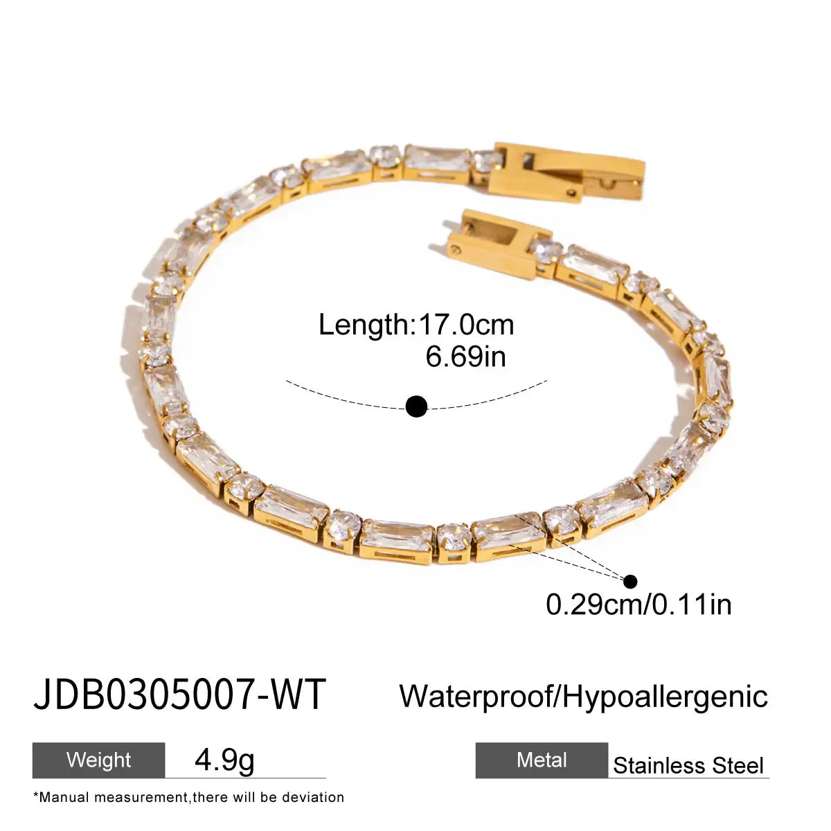 Pulseras de acero inoxidable