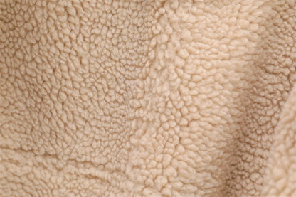 ZVRI 2023 nueva moda mujer gruesa cálida chaqueta de piel de oveja sintética abrigo Vintage de manga larga cinturón dobladillo exterior femenino