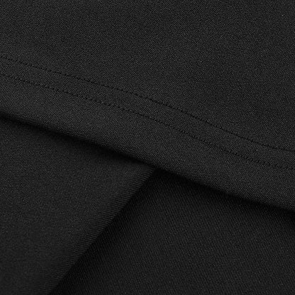 Minivestido Liso de Manga Larga