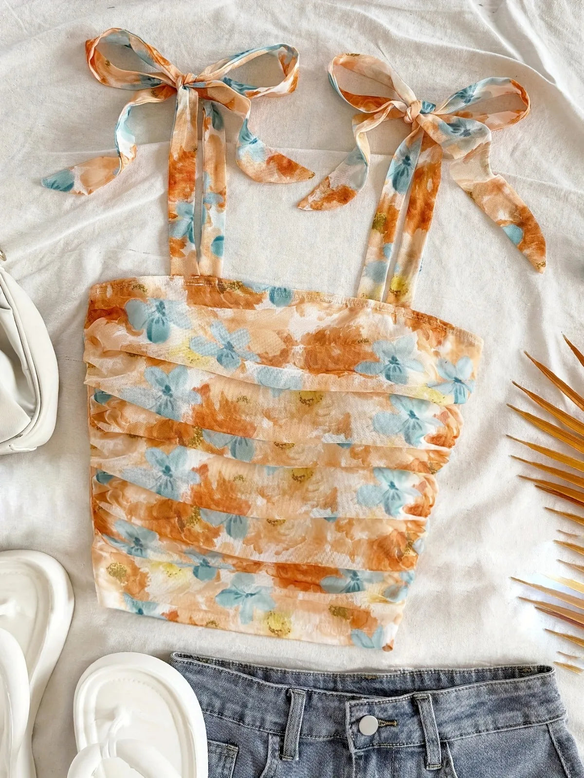 Top Corto Con Tirantes