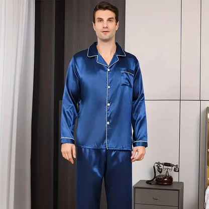 Pijama Lisa de Manga Larga