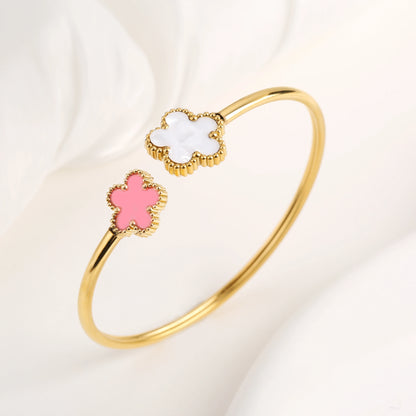 Brazalete De Flor De Cinco Hojas