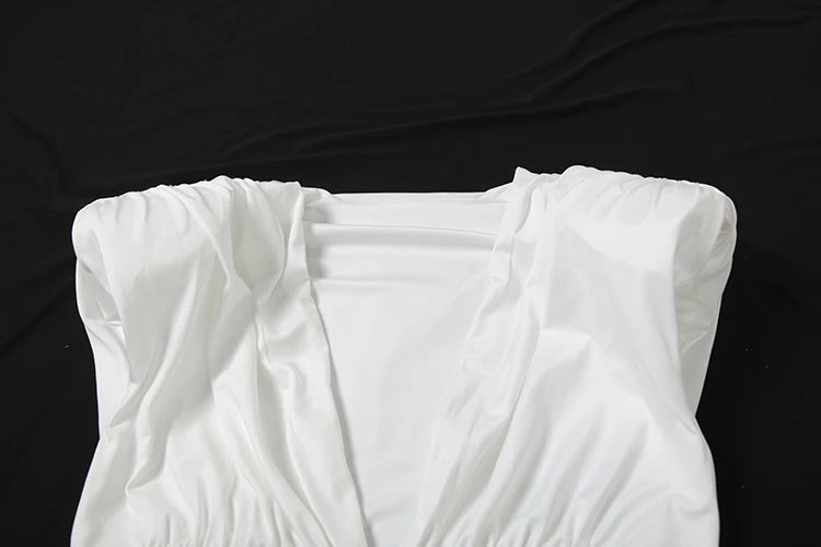 Minivestido con Escote en V