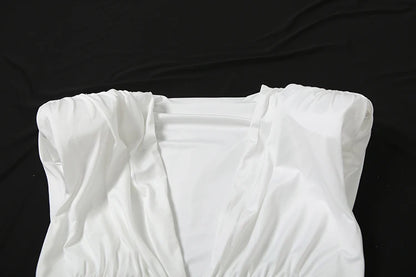 Minivestido con Escote en V