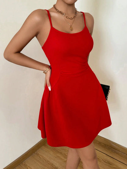 Mini Vestido De Corte A