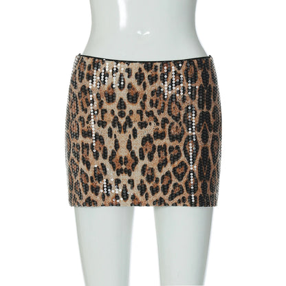 Falda Corta de Lentejuelas