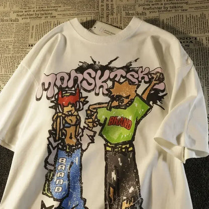 Camiseta Y2K Monktskz Brand