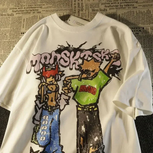 Camiseta Y2K Monktskz Brand