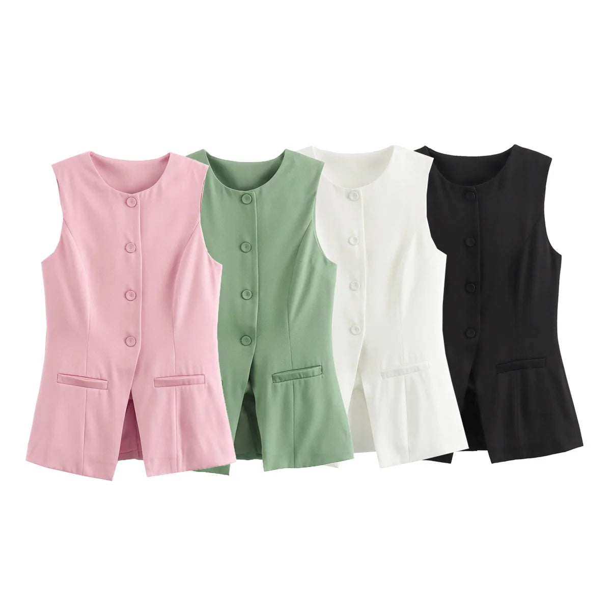 Chaleco con Botones
