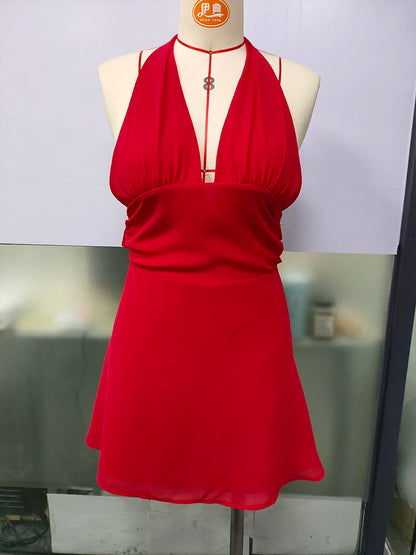 Vestido con Espalda Descubierta