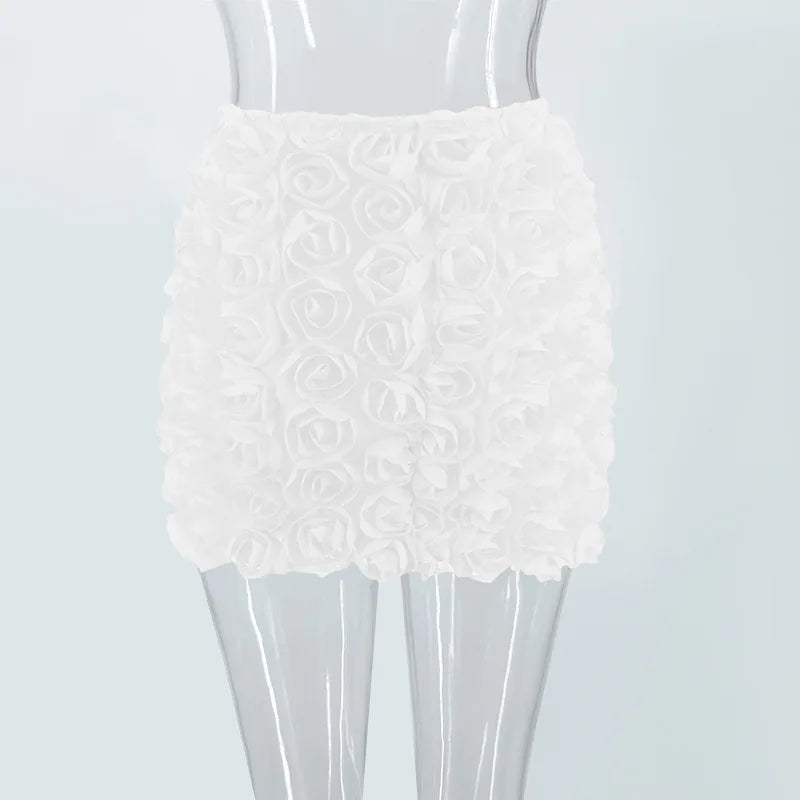 Minifalda con Flores