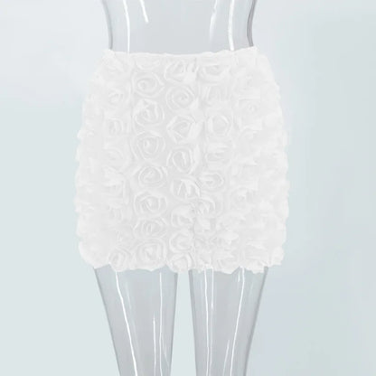 Minifalda con Flores