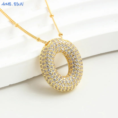 Collar Con Letra De Globo