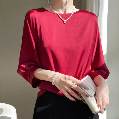 Blusa Satinada
