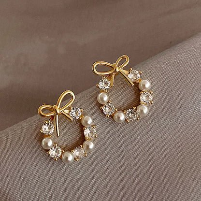 Pendientes Con Nudo De Lazo