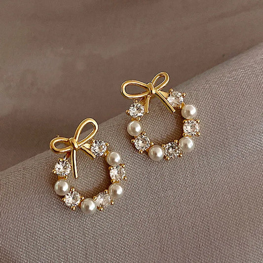 Pendientes Con Nudo De Lazo