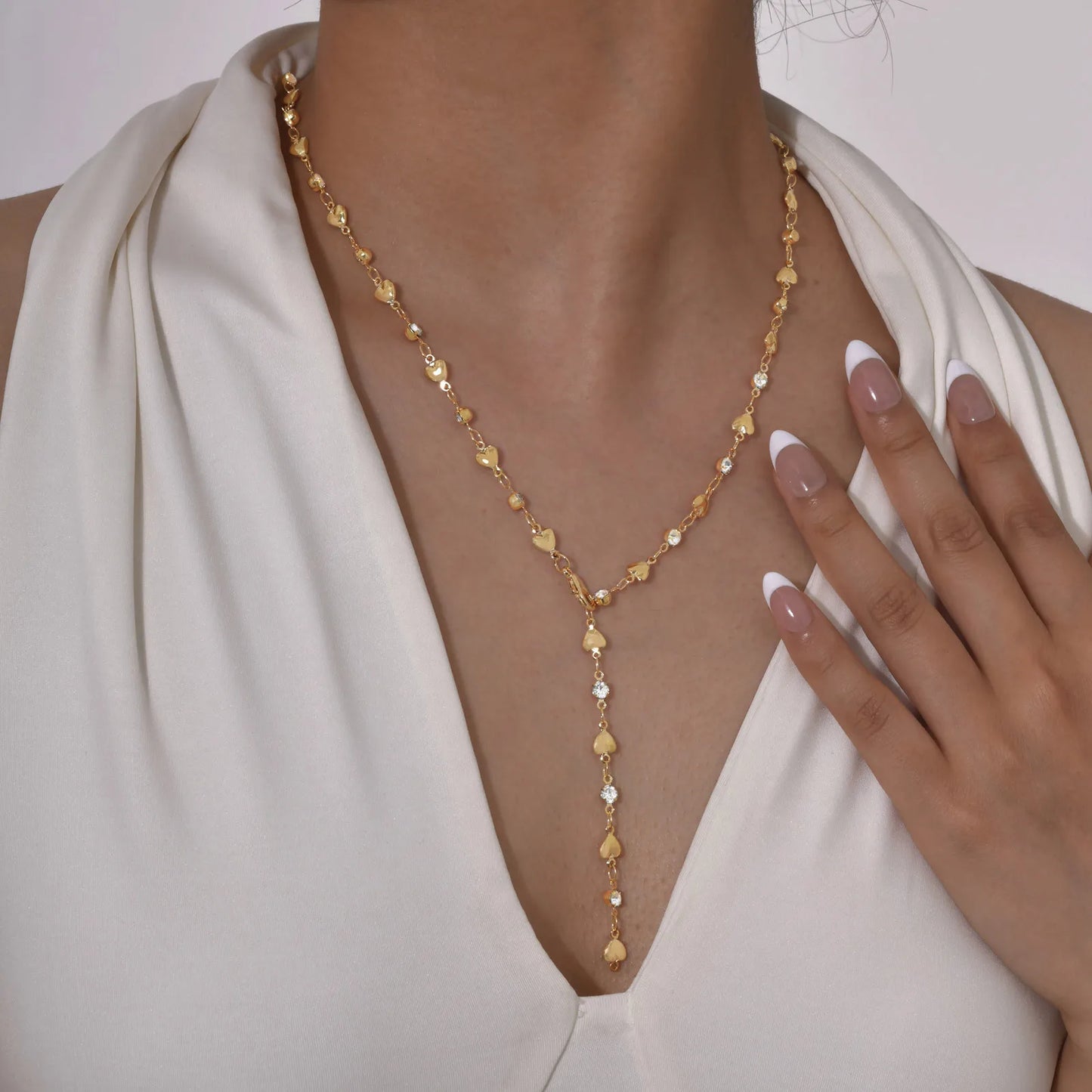 Collar Largo En Forma de Y