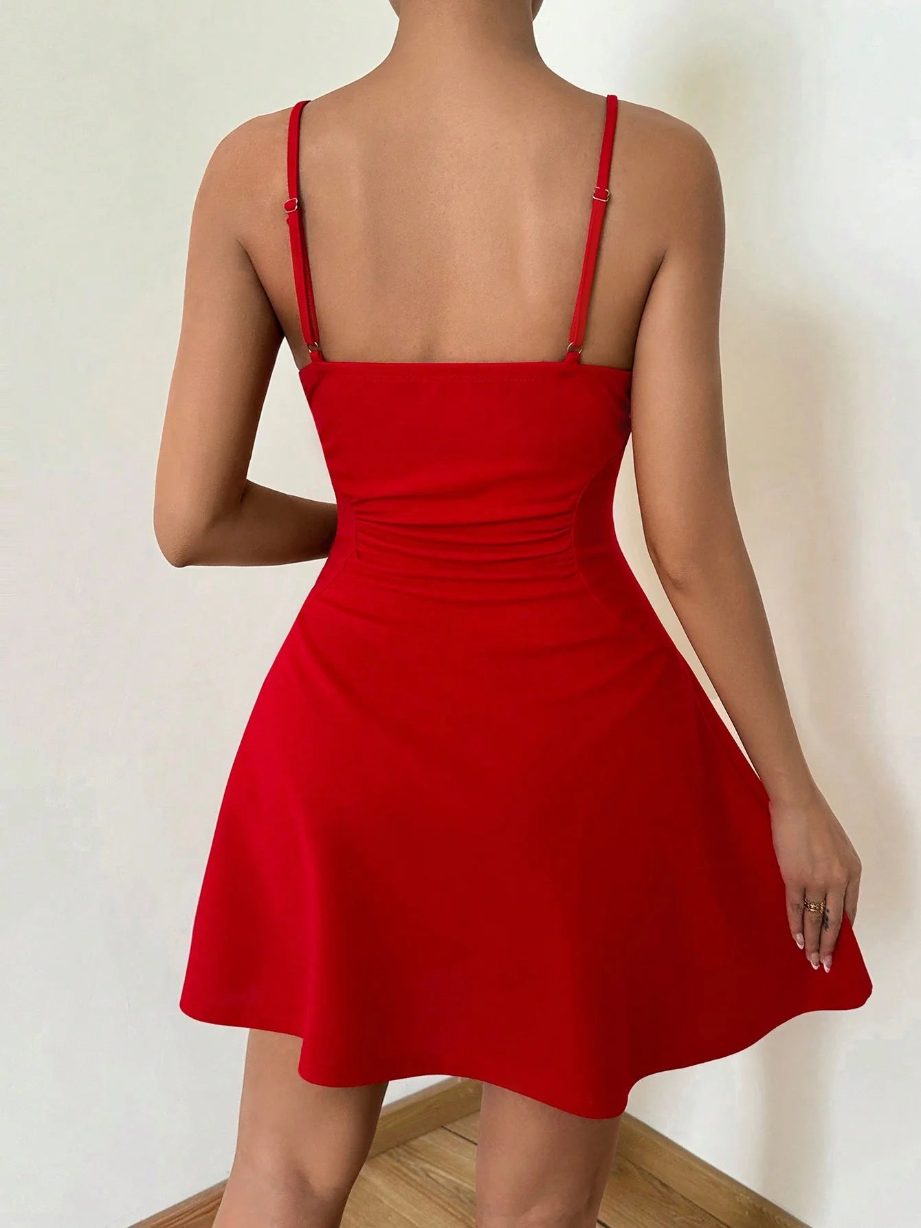 Mini Vestido De Corte A