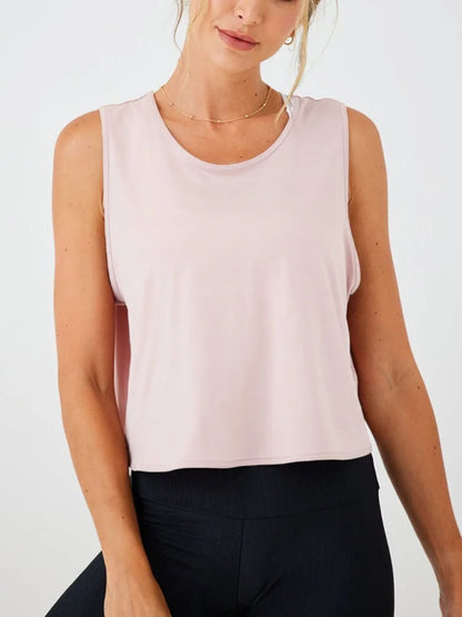 Camiseta sin Mangas de Yoga
