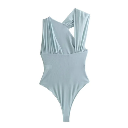 Body sin Mangas de Malla